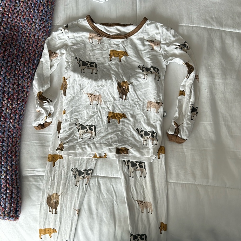 Kyte Baby two piece toddler pajamas